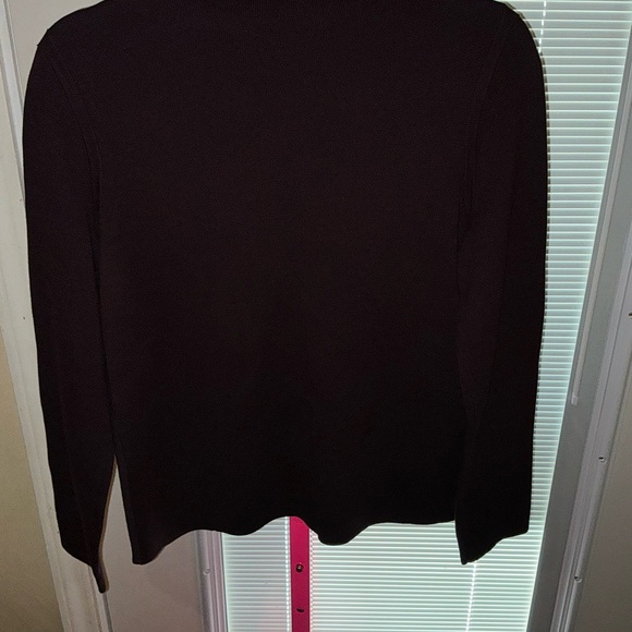 Eileen Fisher Funnel Neck Sweater Casis Size XXS 19” B x 24” L - Picture 11 of 16